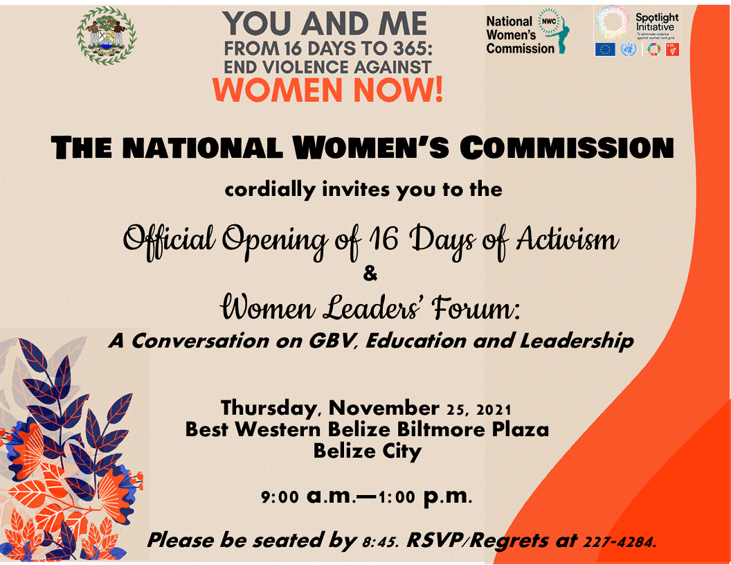 NWC Blog | Official Launch -16 Days of Activism 2021